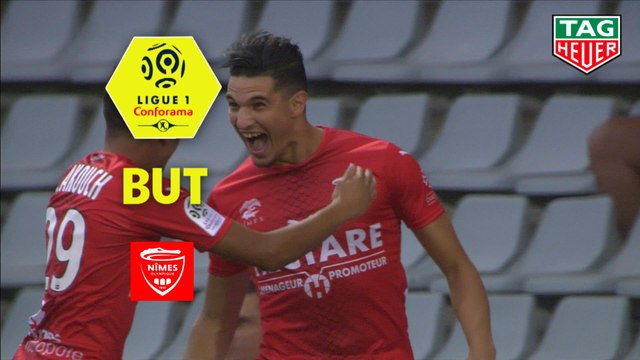 But Zinedine FERHAT (2ème) / Nîmes Olympique - Stade Brestois 29 - (3-0) - (NIMES-BREST) / 2019-20