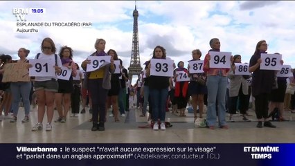 Les images du rassemblement à Paris pour dénoncer le "100e féminicide" de l’année
