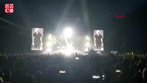 Almanya'da konserde dev ekran ziyaretçilerin üstüne düştü