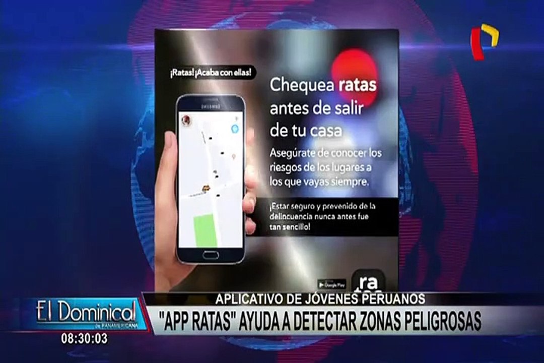 "App Ratas" ayuda a detectar zonas peligrosas d...