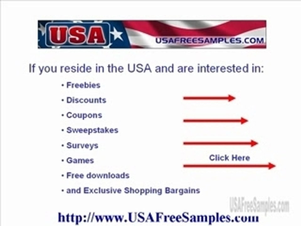 USA Free Samples Free Stuff Giveaways