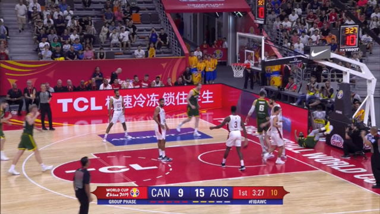 Canada 92-108 Australia