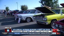 Hot rods and classic cars showing off to help Kern County veterans