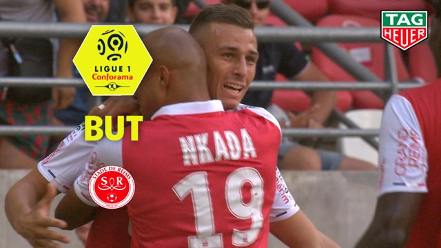 But Rémi OUDIN (90ème) / Stade de Reims - LOSC - (2-0) - (REIMS-LOSC) / 2019-20