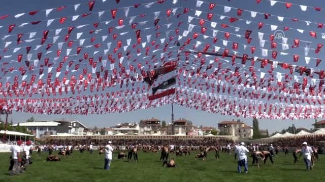 31. Korkuteli Altın Kiraz Yağlı Güreşleri - İsmail Balaban başpehlivan oldu