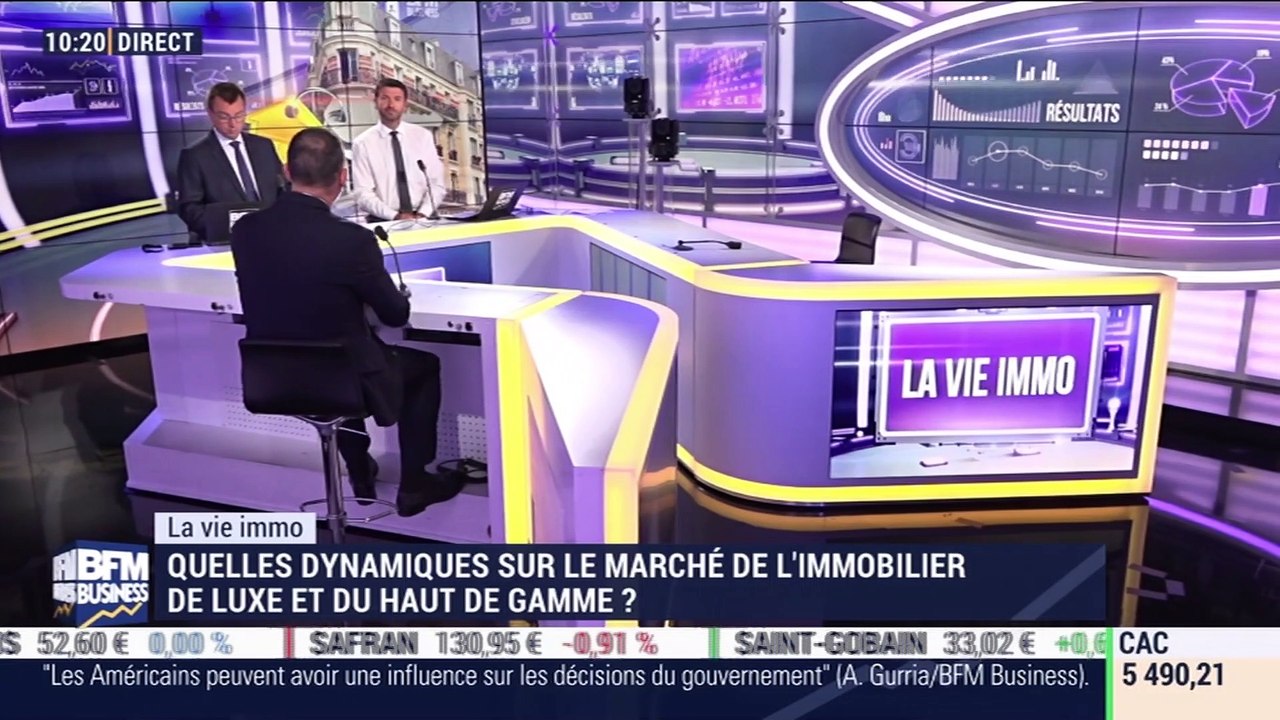 La vie immo: Comment se porte le marché de l'immobilier haut de gamme - 02/09