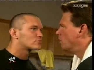 Randy Orton and JBL Backstage