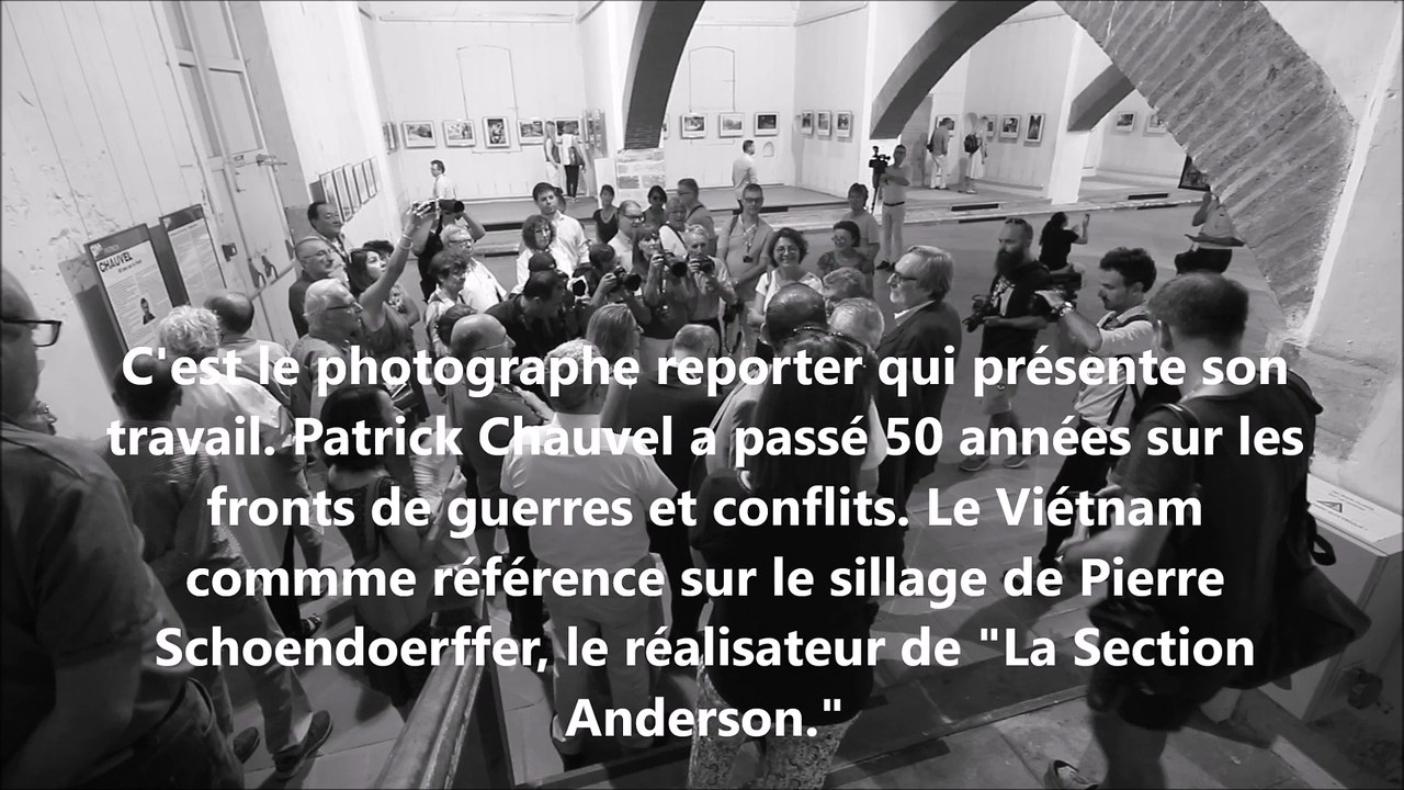 Patrick Chauvel au Couvent des Minimes VISA pour Image 2019