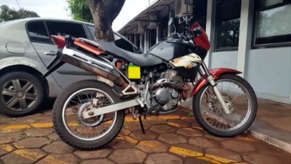 Durante patrulhamento, GM de Cascavel detém homem com moto furtada