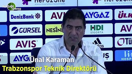 Ünal Karaman futbolculara Emre ve Sosa'yı işaret etti! "Onları örnek alsınlar"