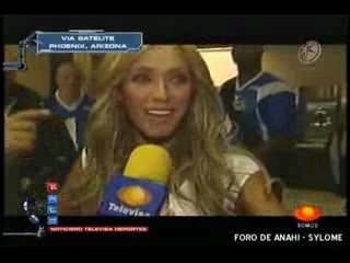 RBD llegando a Phoenix al Super Bowl (TelevisaDeportes)