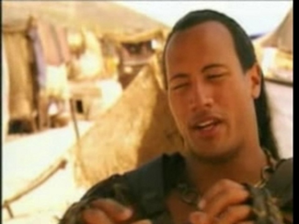 Le Roi scorpion - Making Of