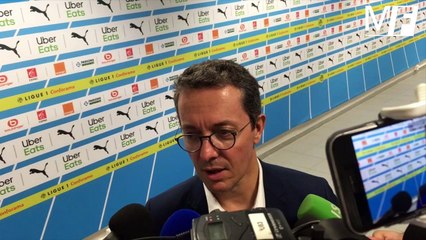 Télécharger la video: OM-ASSE : l'avis de Jacques-Henri Eyraud sur l'atmosphère au Vélodrome