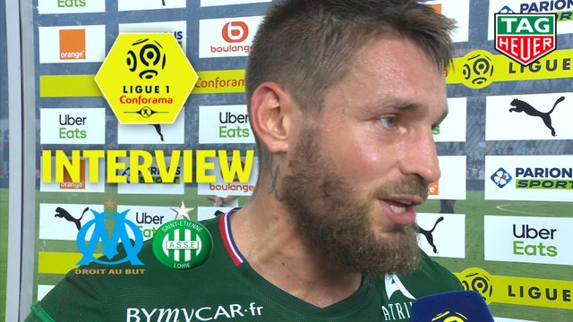 Interview de fin de match : Olympique de Marseille - AS Saint-Etienne (1-0) - Résumé - (OM-ASSE) / 2019-20