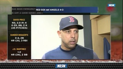 Alex Cora Commends J.D. Martinez's Impressive Road Trip