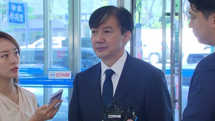 '청문 무산 위기' 조국, 사무실 출근 / YTN