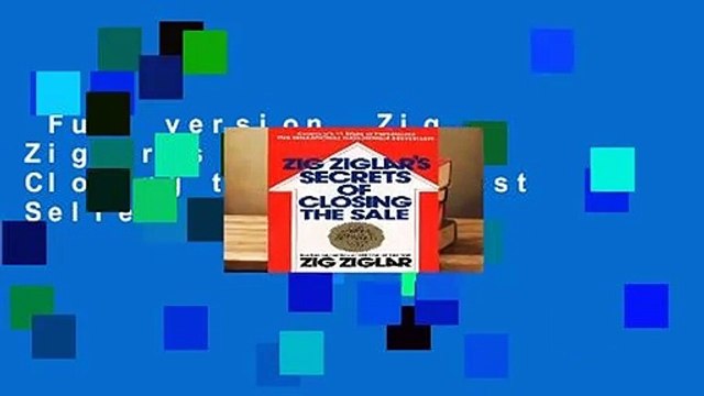Full version Zig Ziglar s Secrets of Closing the Sale Best Sellers Rank : #3