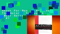 About For Books  Actions: The Actors  Thesaurus  Best Sellers Rank : #1