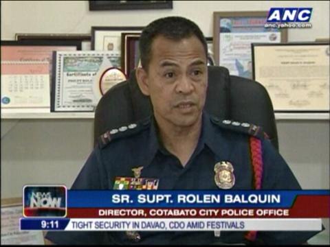 Cotabato blast victim provides names of possible suspects