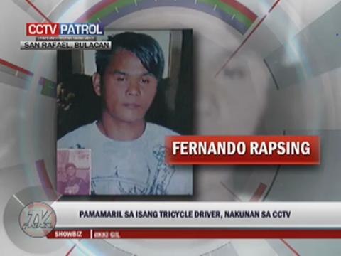 CCTV catches killing of tricycle driver