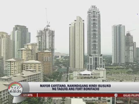 Pateros joins Fort Bonifacio dispute