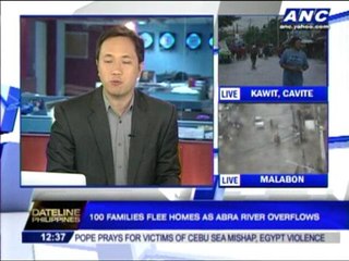 Abra river overflows after 3 days of rain