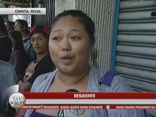 Floods overwhelm Cainta