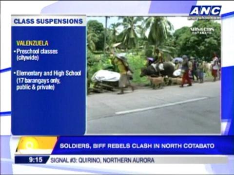 Soldiers, BIFF rebels clash in N. Cotabato