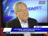 Belmonte bristles, denies blocking FOI bill