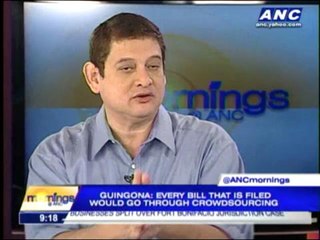 Lawmaking by Facebook: Guingona taps 'wisdom of crowds'