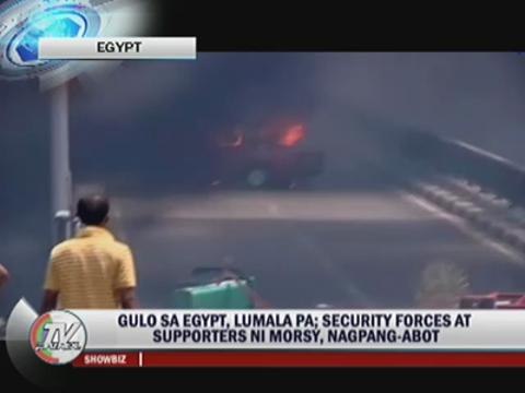 DFA urges Pinoys to leave Egypt