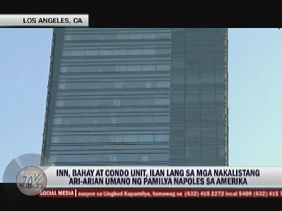 Napoles properties in gated villages in PH, near Disney in US