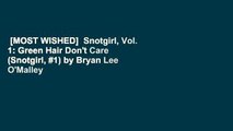 [MOST WISHED]  Snotgirl, Vol. 1: Green Hair Don't Care (Snotgirl, #1) by Bryan Lee O'Malley