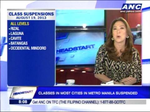 Classes suspended, no work in govt offices