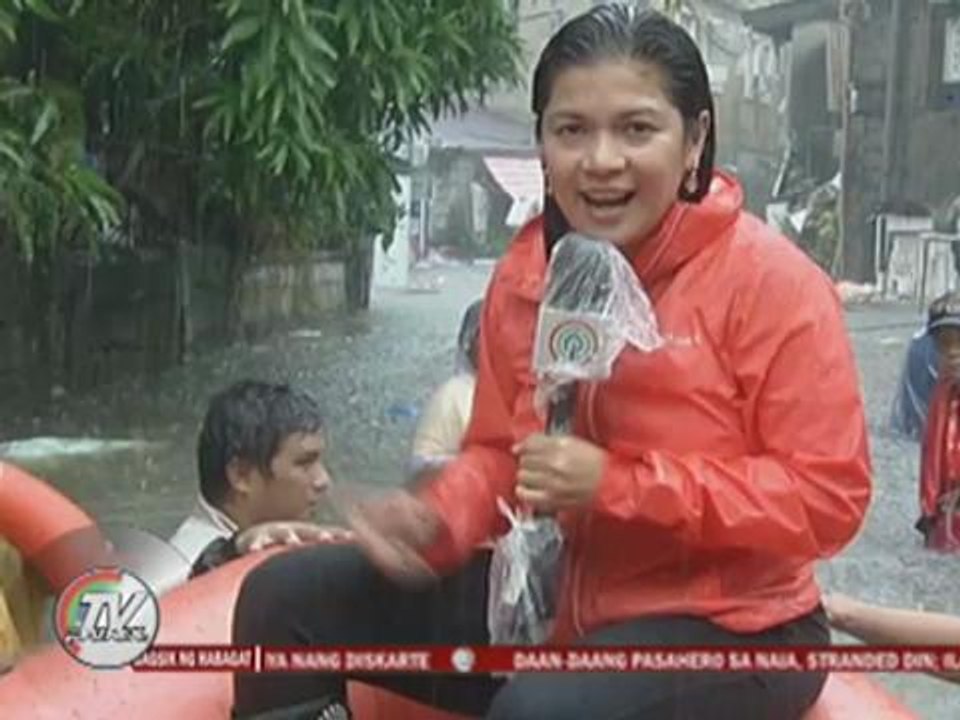80 pct of Manila submerged in floods