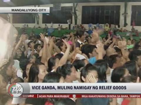 'Sir Chief' visits flood victims