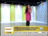 Isabella Fabregas of 'Voice PH' sings on 'UKG'