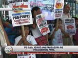 Pinoys abroad join 'Million People March'