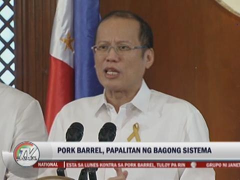 PNoy bares replacement plan as he 'abolishes' pork barrel