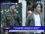 Security tight in Fort Sto. Domingo for Napoles transfer