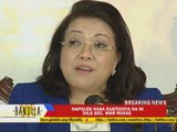 Sereno admits disappointment with court backlog