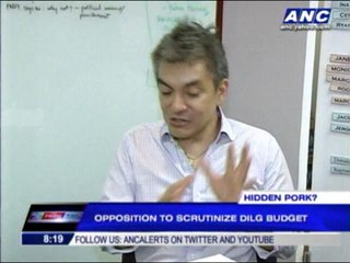 Mar calls DILG pork allegations 'absurd'
