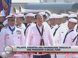 Palace says no to abolition of 'President's pork'
