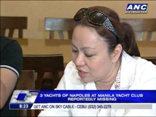 Napoles group rode yachts last week