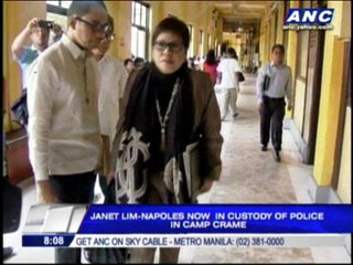 How she surrendered: Napoles brought to Palace, then Crame