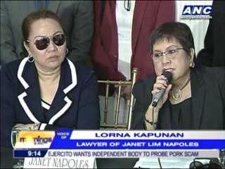 Kapunan: No idea where Napoles was hiding