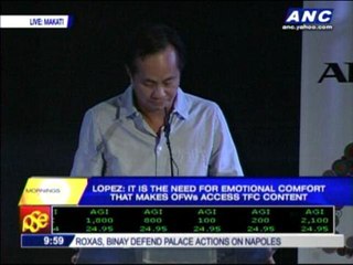 ABS-CBN's Lopez: If you have an idea, let's collaborate