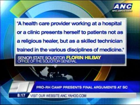 State solicitor gives final word in RH debates