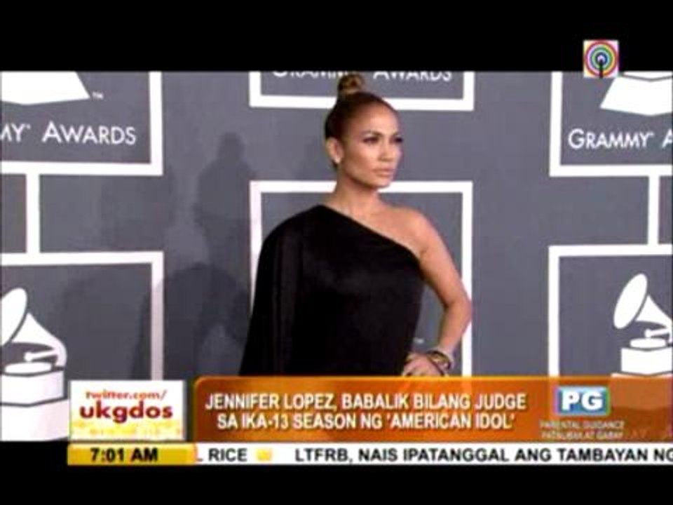 Jennifer Lopez returns as 'American Idol' judge