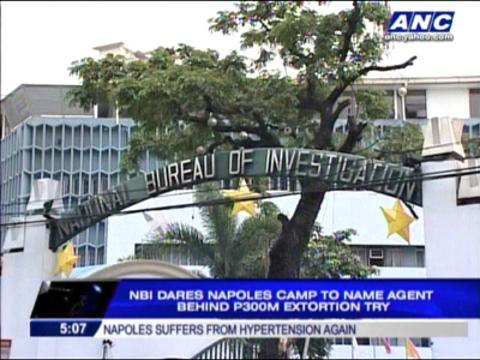 Name names in extort try, NBI tells Napoles